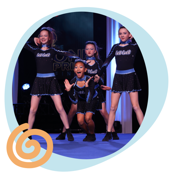 winchester va cheer classes dancers performing at competition